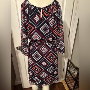 Banana Republic colorful dress 8